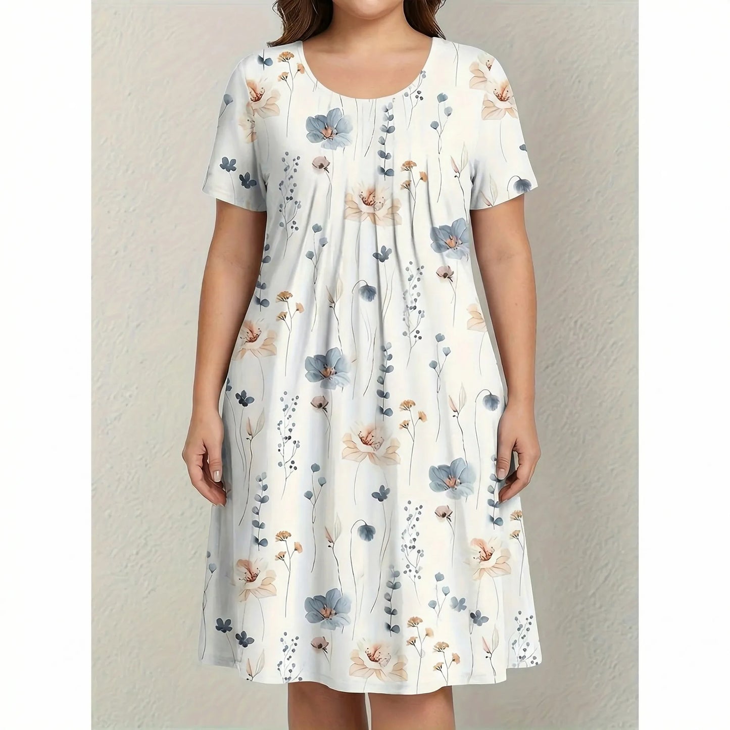 Sommerkleid Schick Und Leger In Großen Größen - Brenda