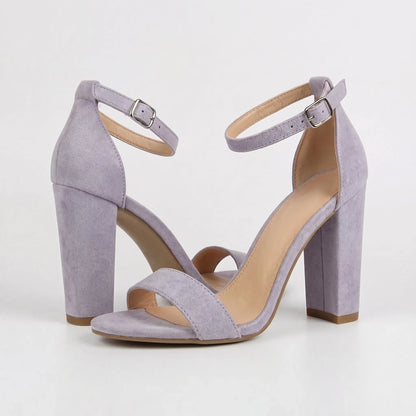 Sommerliche Party-Sandalen Mit Breitem Absatz - Gloria