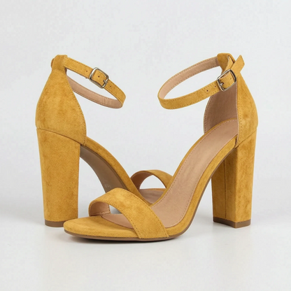 Sommerliche Party-Sandalen Mit Breitem Absatz - Gloria