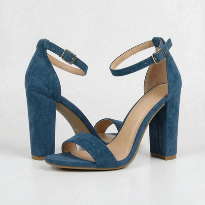 Sommerliche Party-Sandalen Mit Breitem Absatz - Gloria