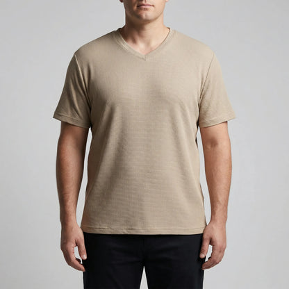 Sommerliches Herren T-Shirt Mit V-Ausschnitt - Melvin