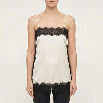 Spaghetti Top Mit Spitze -  Lois