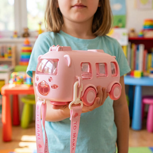 Spielerische Trinkflasche Für Kinder In Busform - Siproll