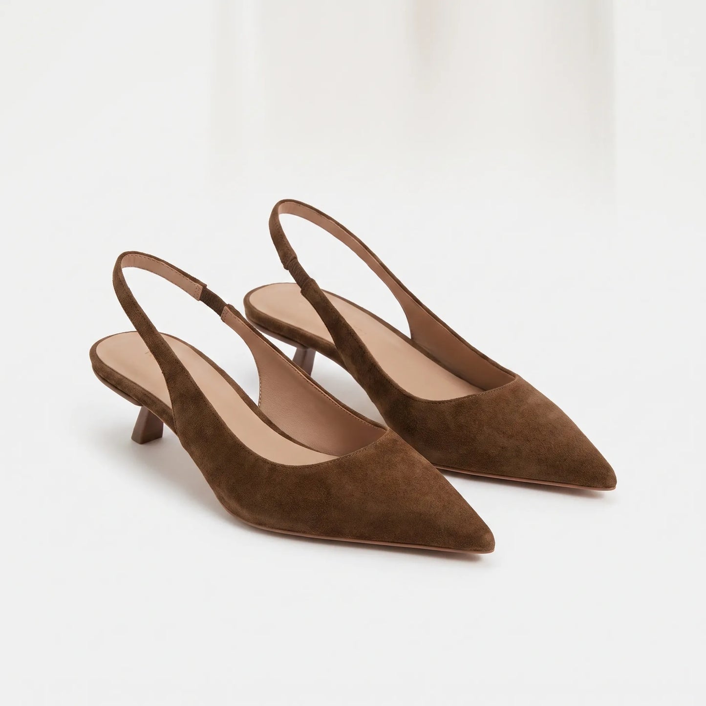 Spitze Slingback-Sandalen Mit Absatz - Carrie