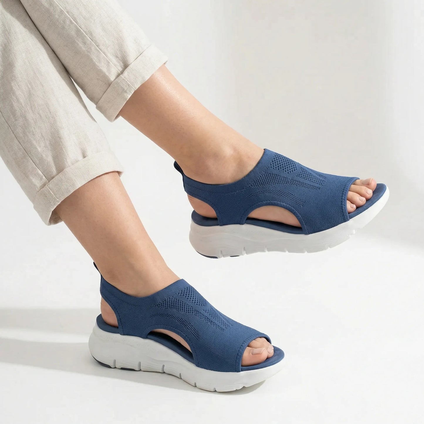 Sportlich-Elegante Sommersandale Für Damen - Meredith