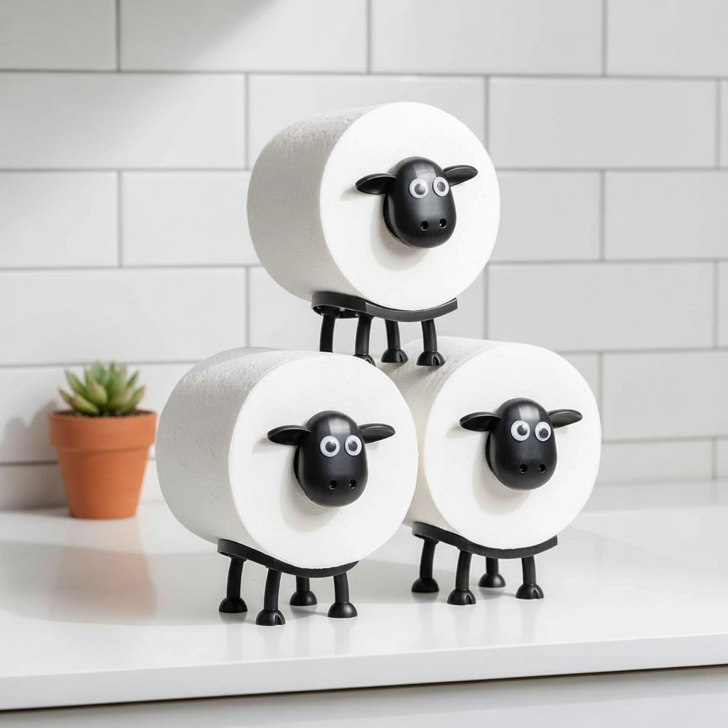 Stapelbare Schafdesign Rolle - RollSheep