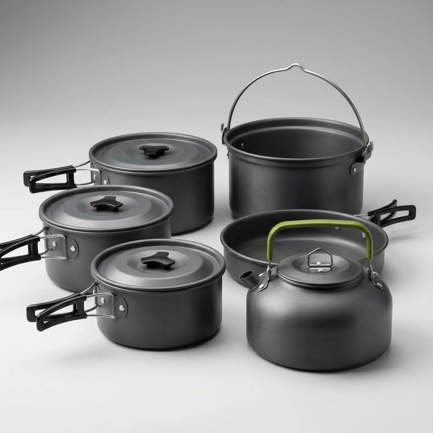 Stapelbares Outdoor-Kochset -  Campouri
