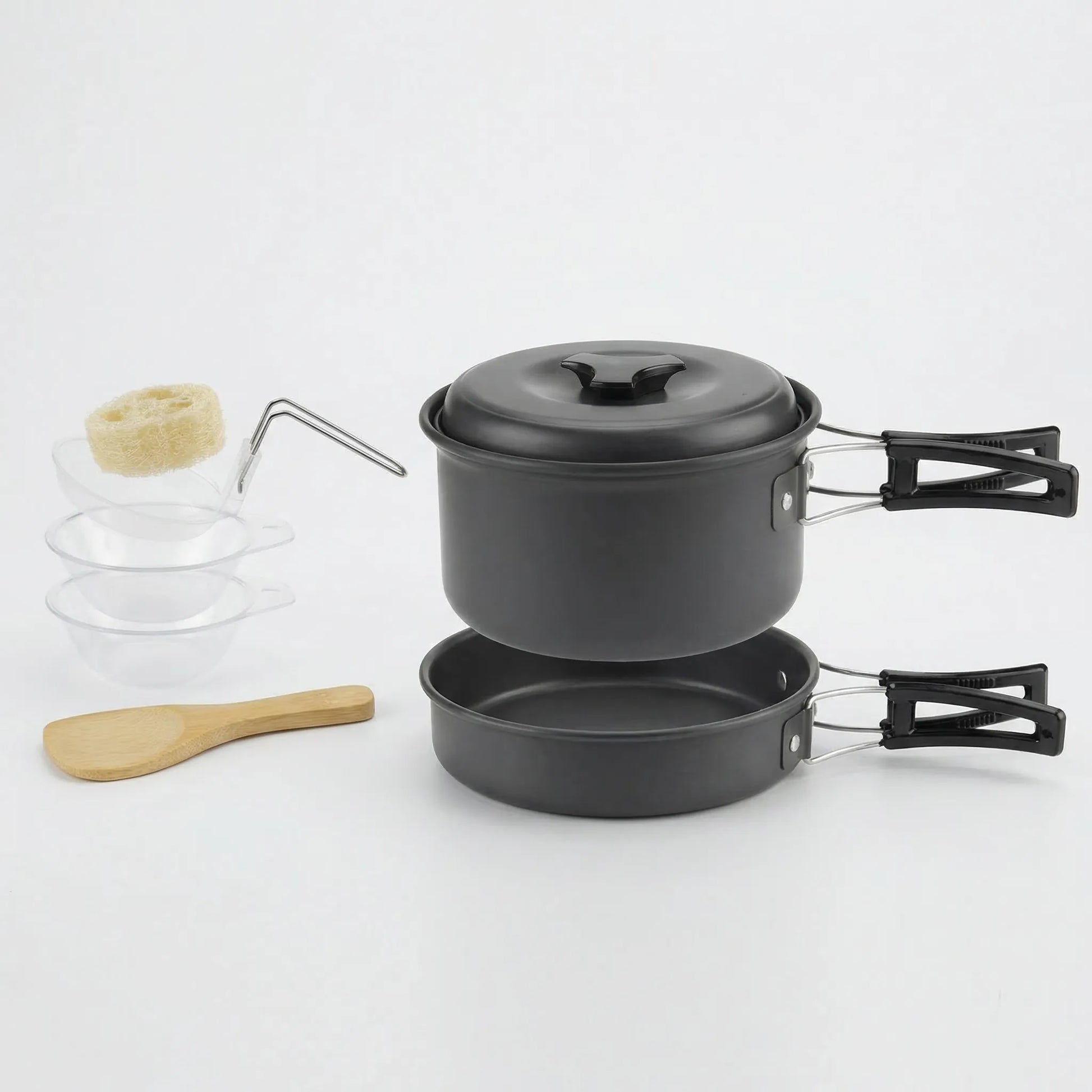 Stapelbares Outdoor-Kochset -  Campouri