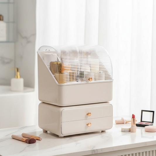 Staubdichte Kosmetik Organizerbox - Gleamette
