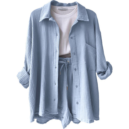 Trendige Baumwoll-Sommerhose für Damen – Faylin