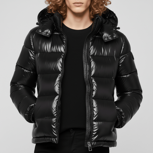 Steppjacke Mit Glanzoberfläche - Mick