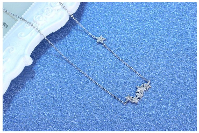 Sterling Silber Halskette - GalaxyChain