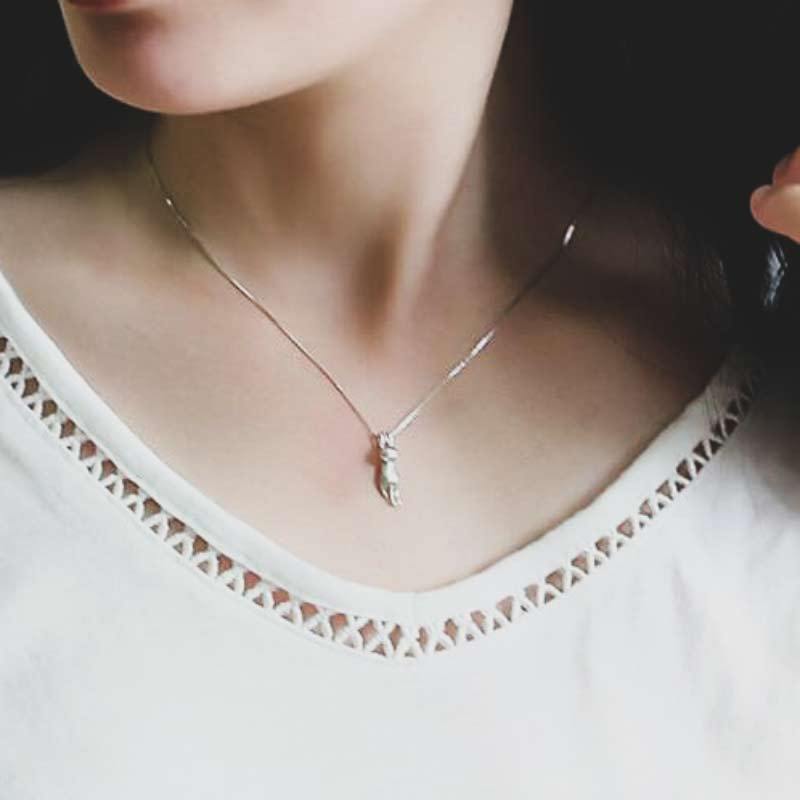 Sterling Silber Kette - WhiskerDazzle