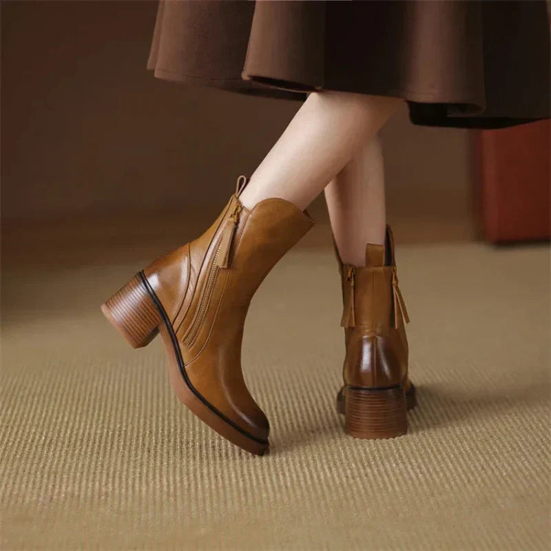 Stiefelette Mit Reißverschluss - Lea