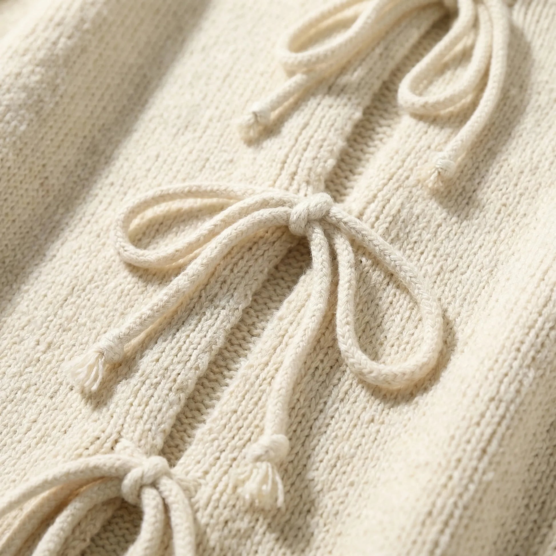 Strickjacke Mit Bindedetails In Großen Größen - Renee