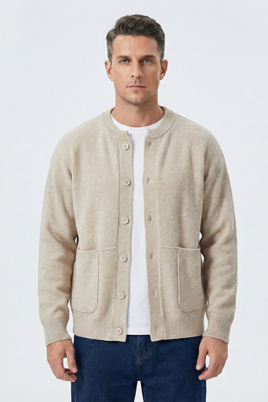 Strickjacke Mit Knopfleiste - Tristan