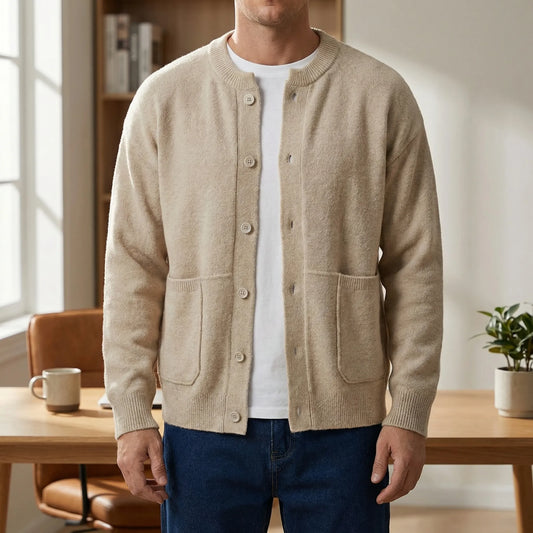 Strickjacke Mit Knopfleiste - Tristan