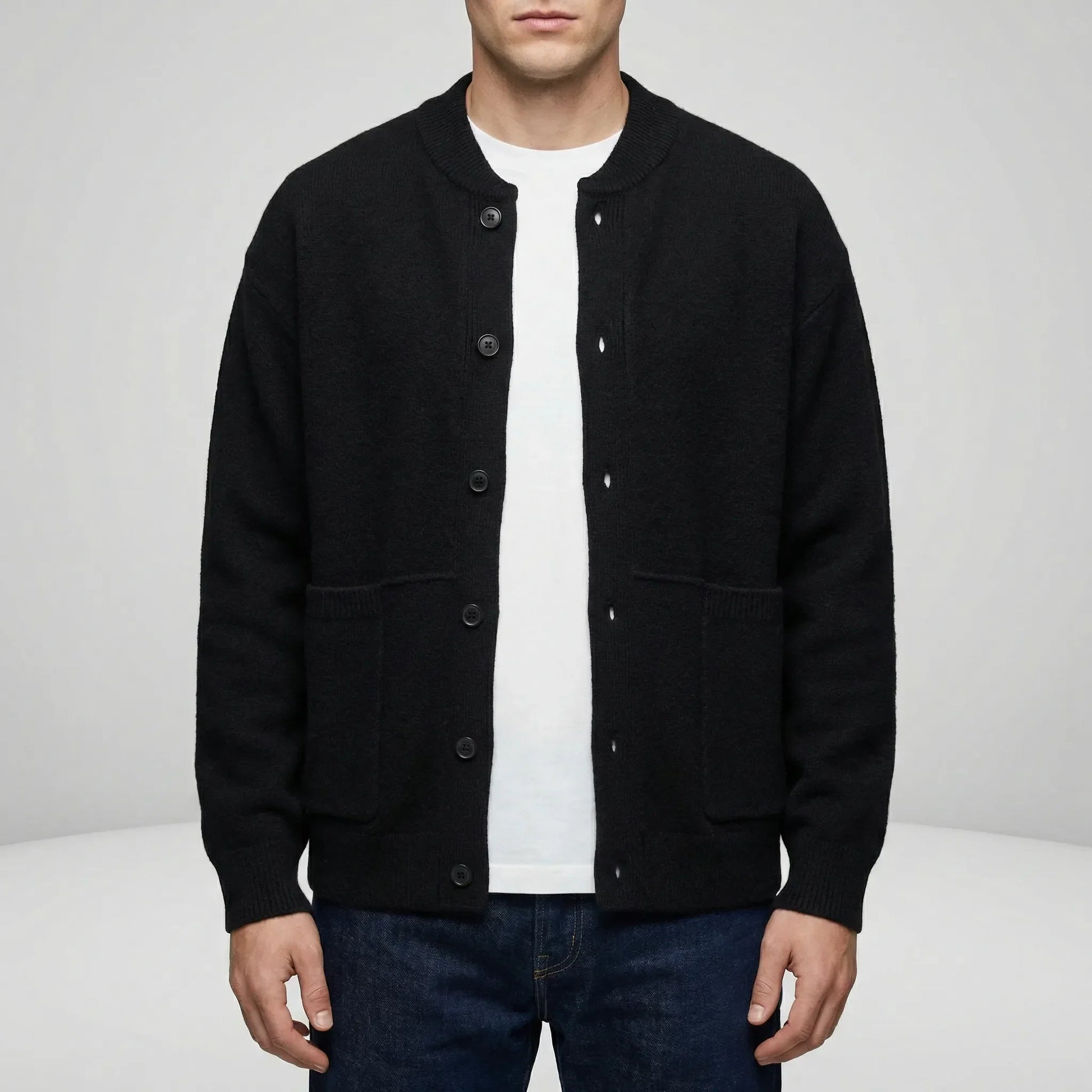 Strickjacke Mit Knopfleiste - Tristan