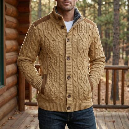 Strickjacke Mit Knopfleiste Vorne - Mats