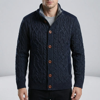 Strickjacke Mit Knopfleiste Vorne - Mats