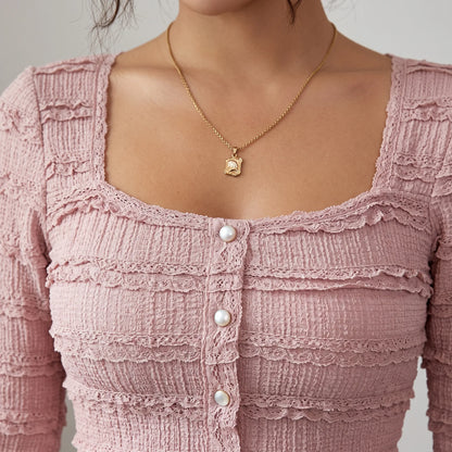 Strukturiertes Maxi-Strickkleid Mit Stufenrock - Rachael