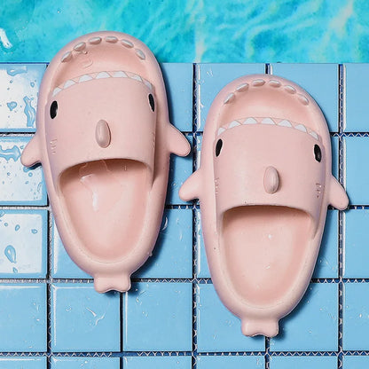 Unisex Leichte Sommerschlappen mit Haifischdesign – FinSteps