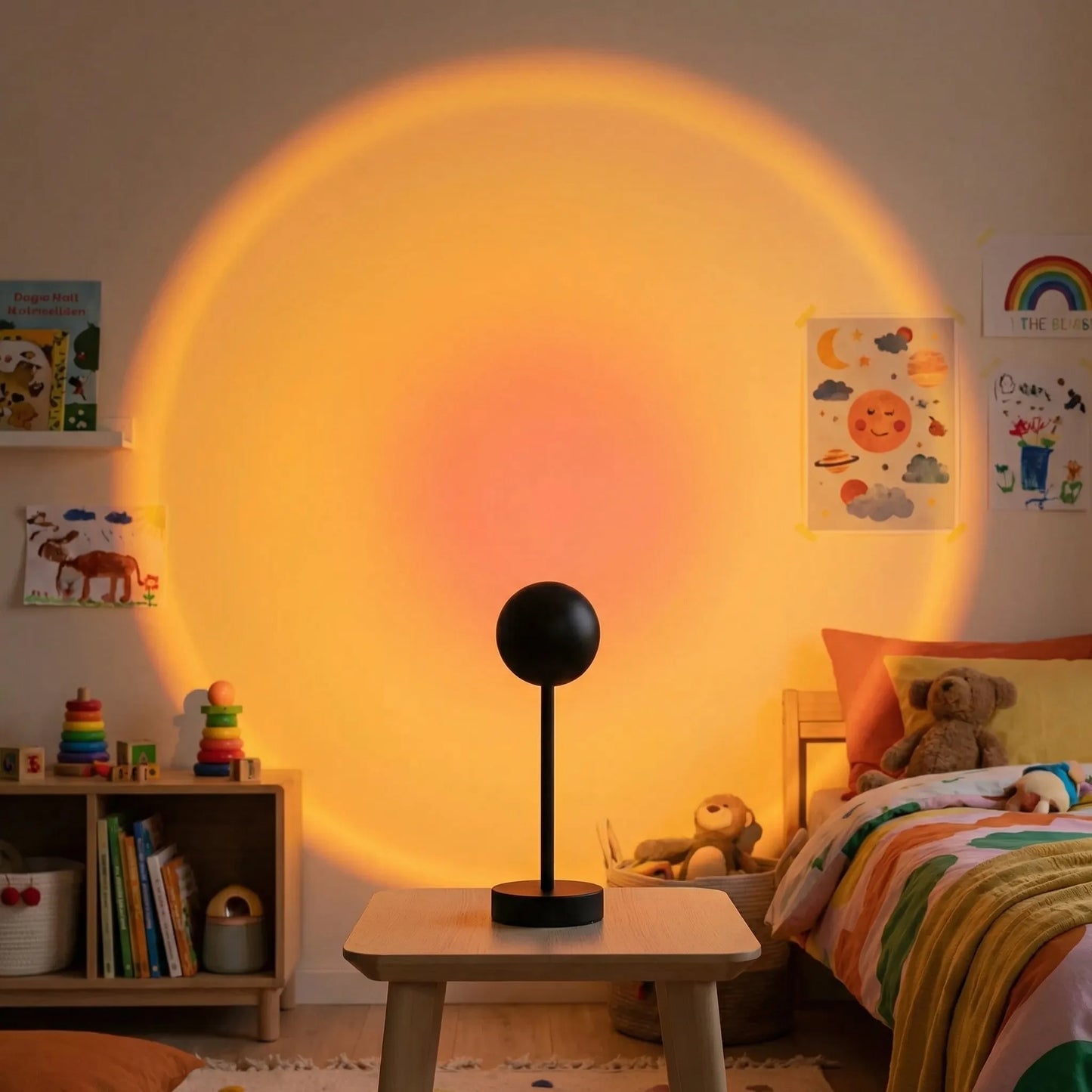 Sunset Projection LED Table Lamp -  Duskara