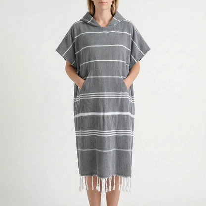 Surfponcho Mit Kapuze - Loomira