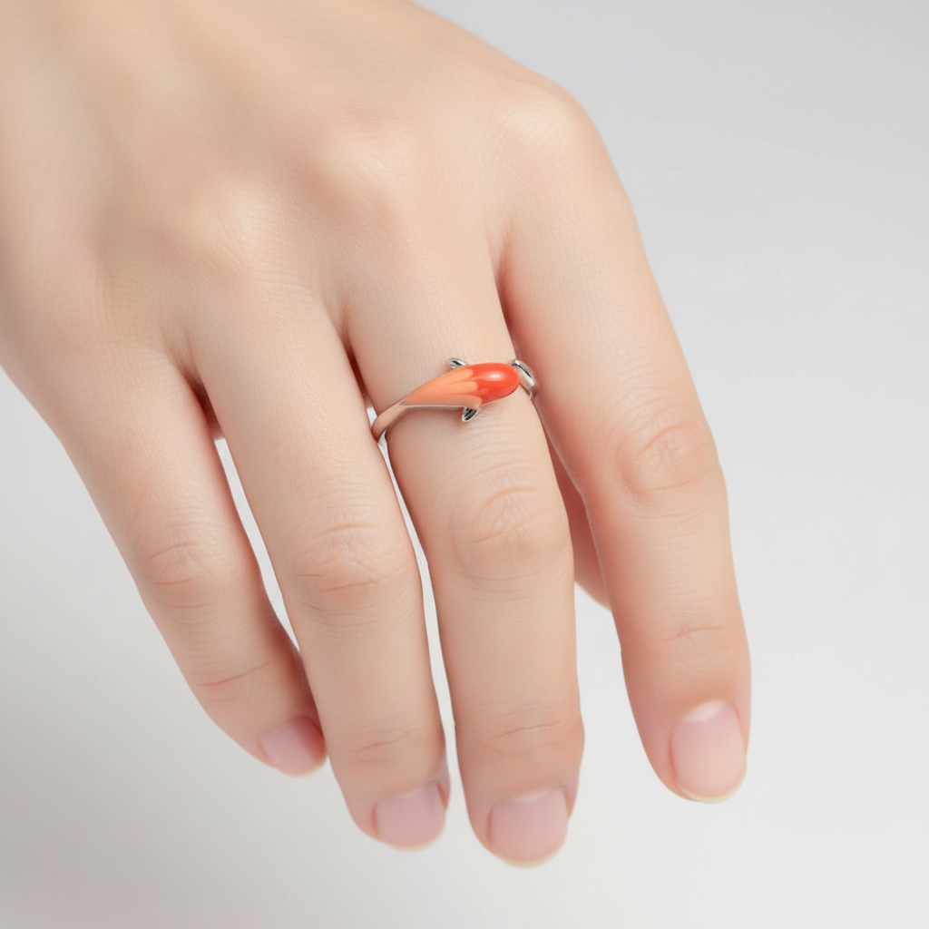 Symbolischer Glücksring - LuckyFishRing
