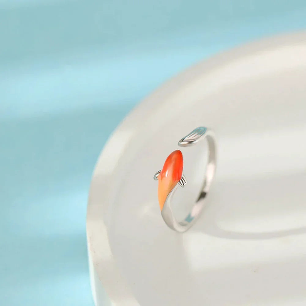 Symbolischer Glücksring - LuckyFishRing