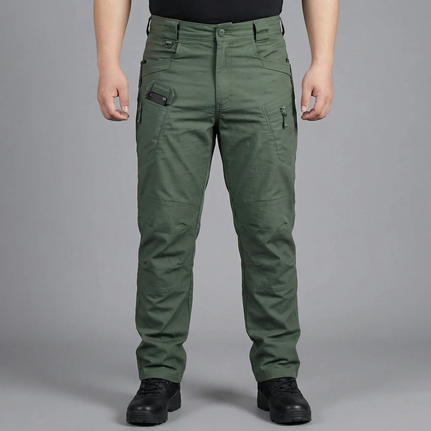 Taktische Cargohose in Übergröße mit vielen Taschen - Phillip