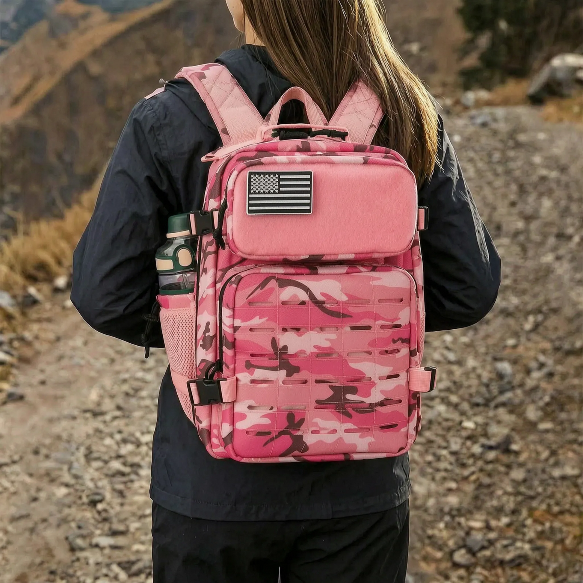 Taktischer Rucksack Mit Laser-Cut-Molle-System -  Tackvara