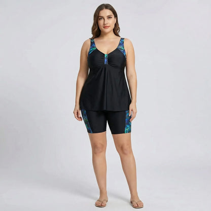 Tankini Große Größen Mit Radlerhose - Danielle