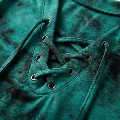 Tie-Dye Langarmshirt Damen In Großen Größen - Doreen