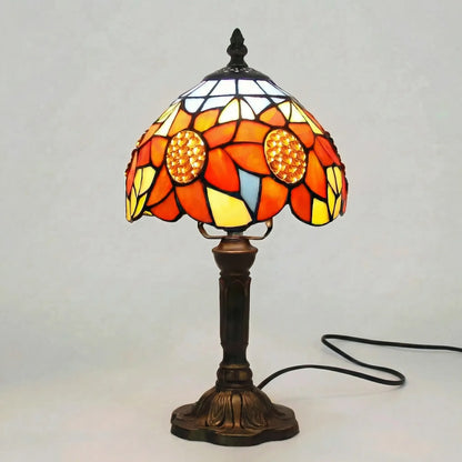 Tiffany-Style Stained Glass Table Lamp -  Tifforia