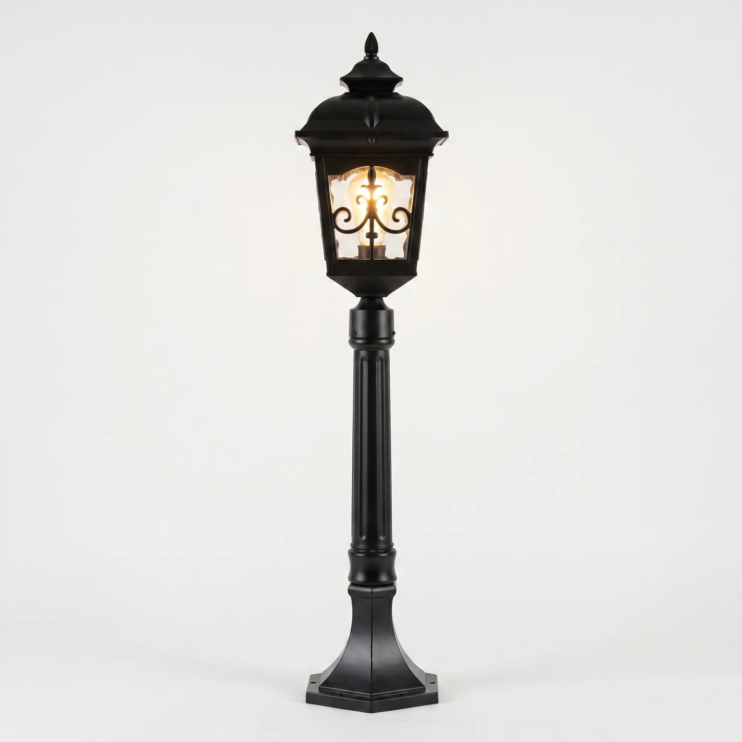 Traditional Outdoor Pedestal Light -  Lumiora