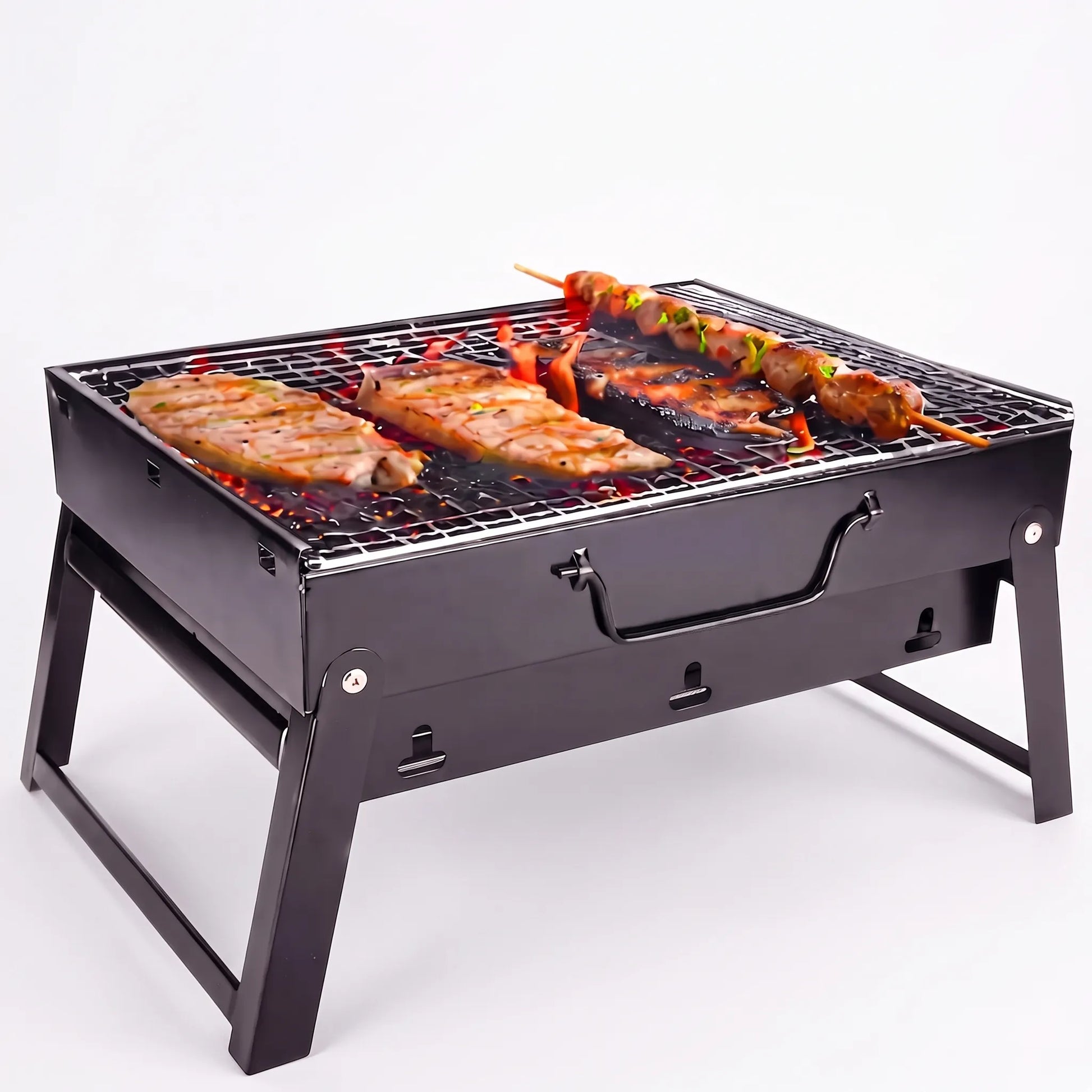 Tragbarer Klapp-Kohlegrill - Cinderkin