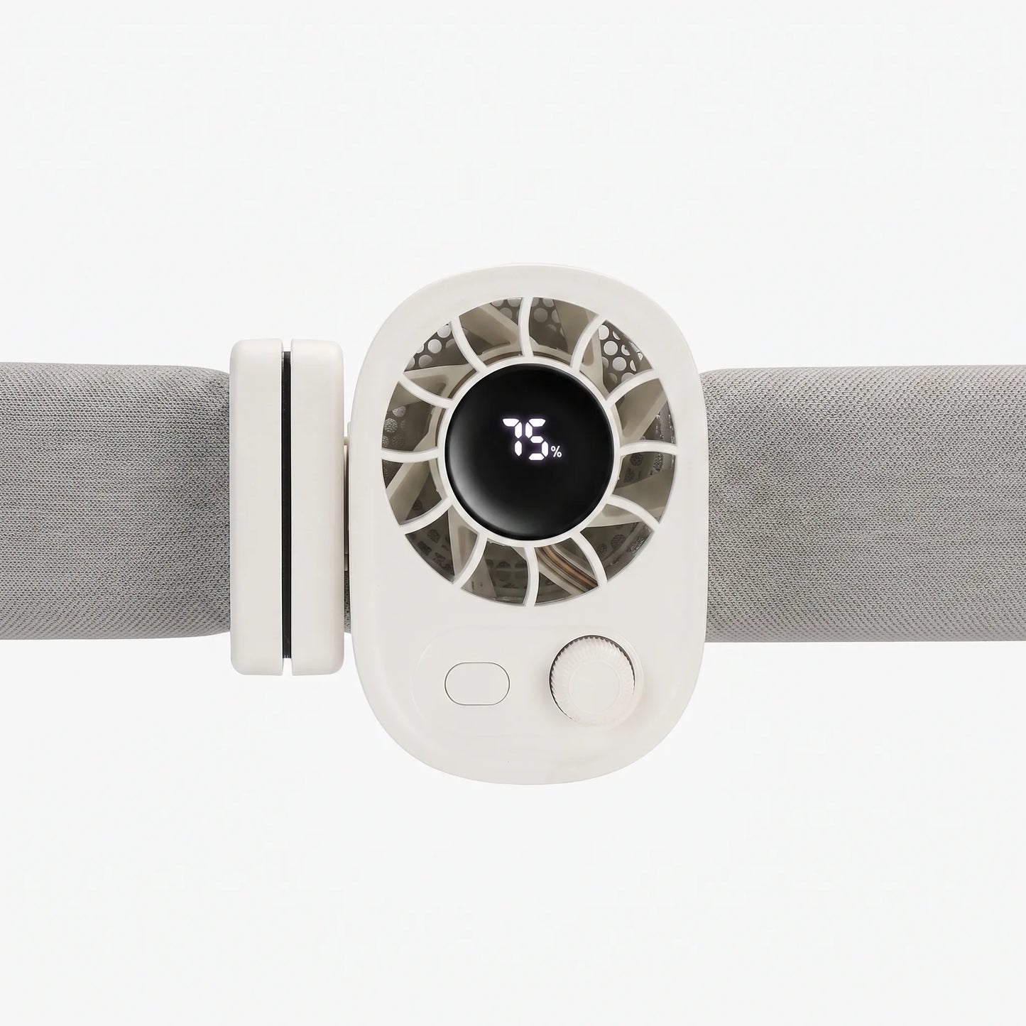 Tragbarer Klemmventilator Mit Display - Aeroclip