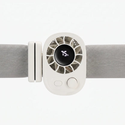 Tragbarer Klemmventilator Mit Display - Aeroclip