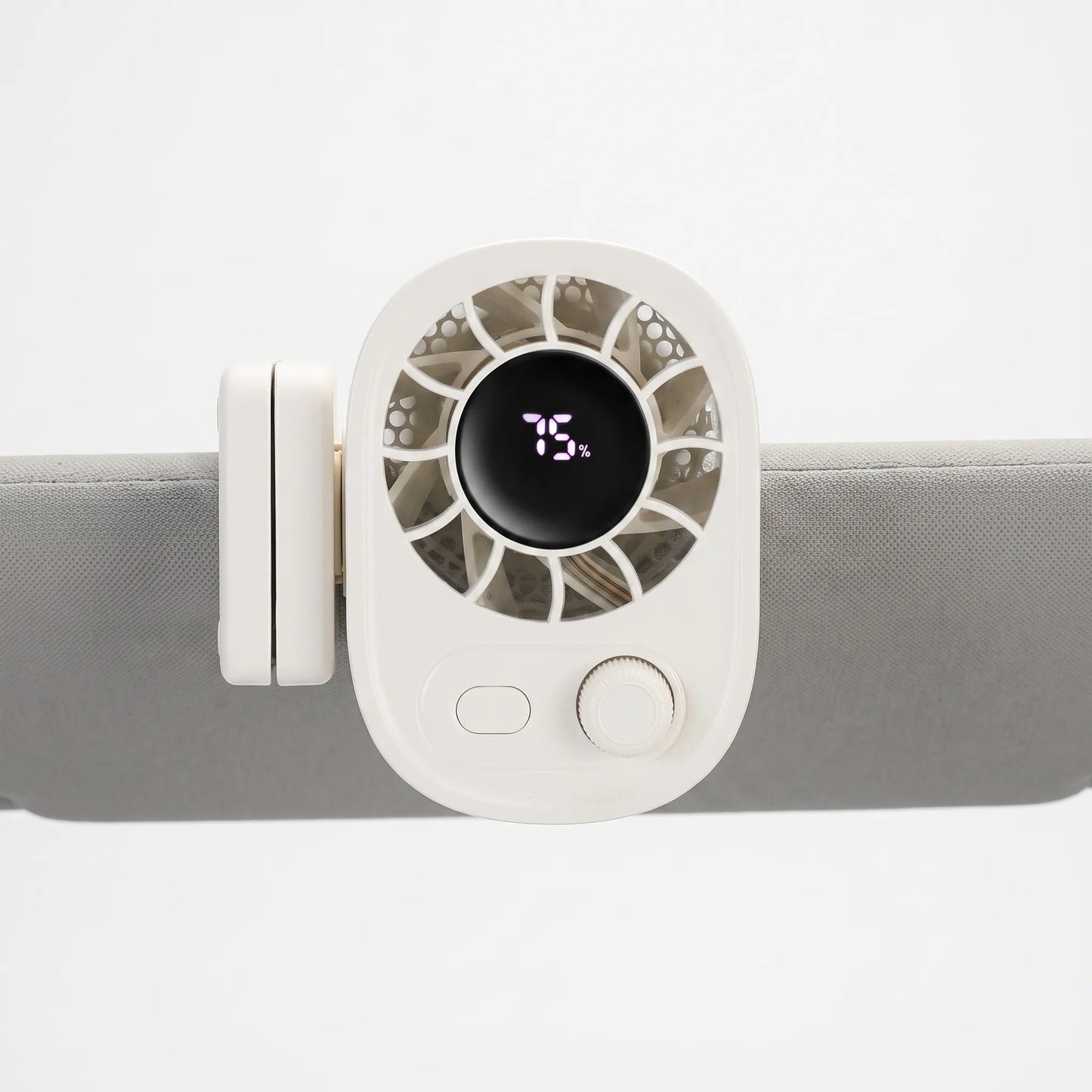Tragbarer Klemmventilator Mit Display - Aeroclip
