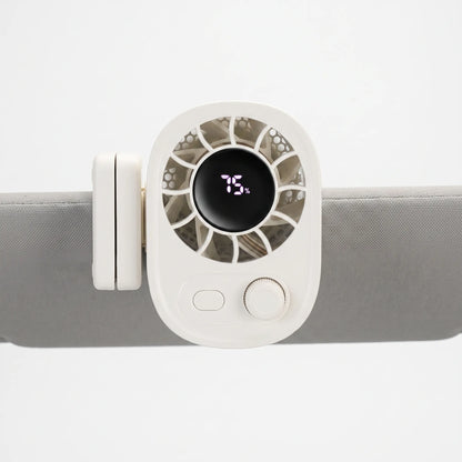 Tragbarer Klemmventilator Mit Display - Aeroclip