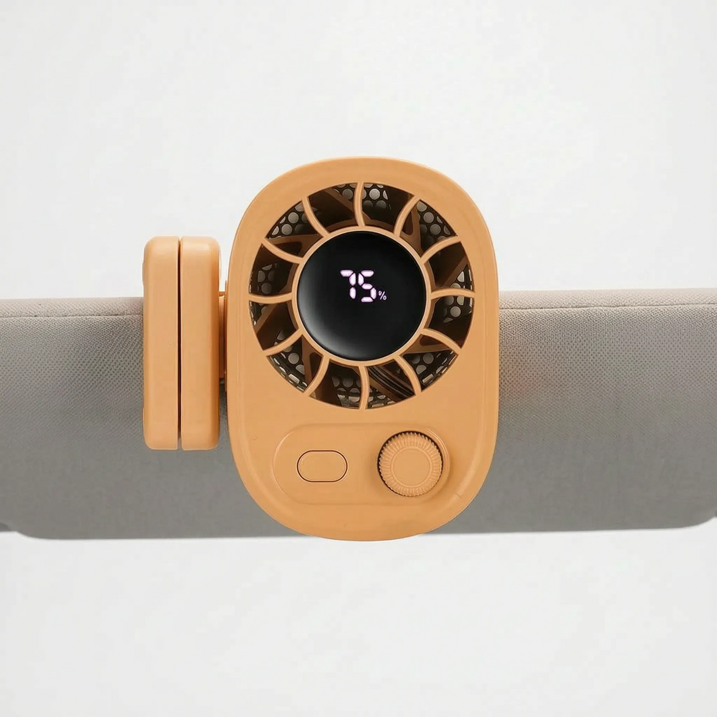 Tragbarer Klemmventilator Mit Display - Aeroclip