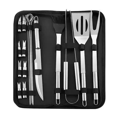 Tragbares Grillbesteck-Set - Grillora