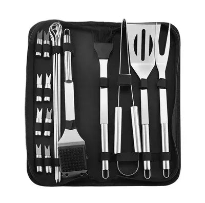Tragbares Grillbesteck-Set - Grillora