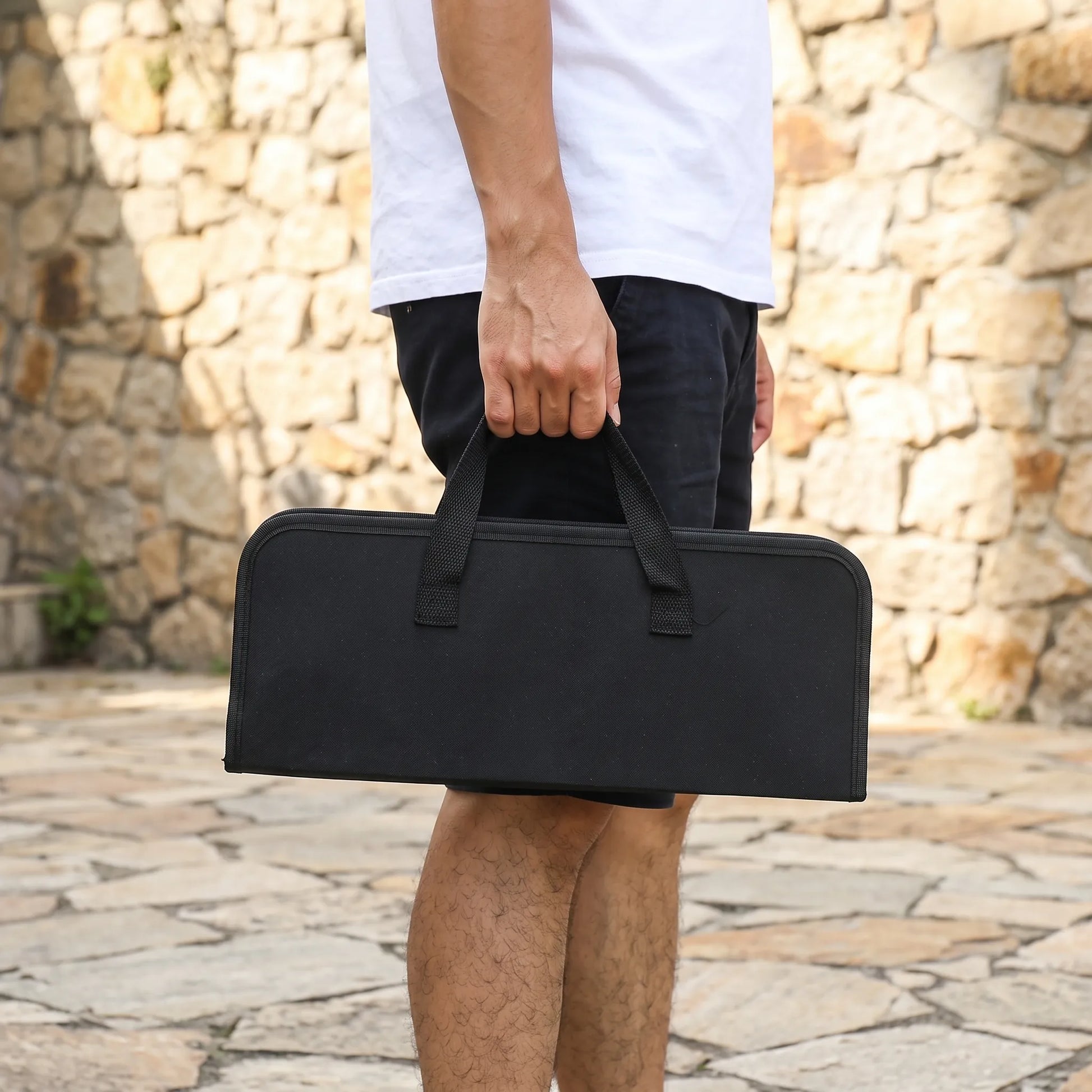 Tragbares Grillbesteck-Set - Grillora