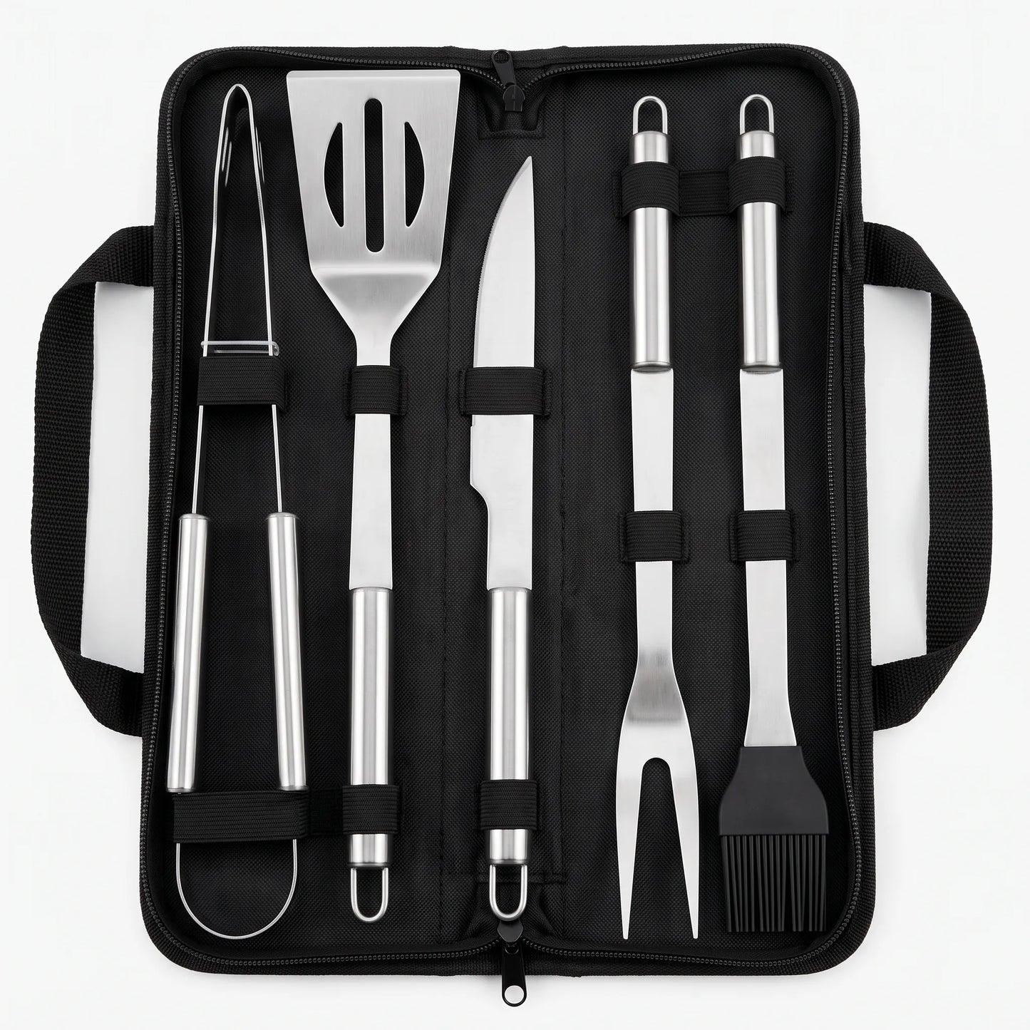 Tragbares Grillbesteck-Set - Grillora