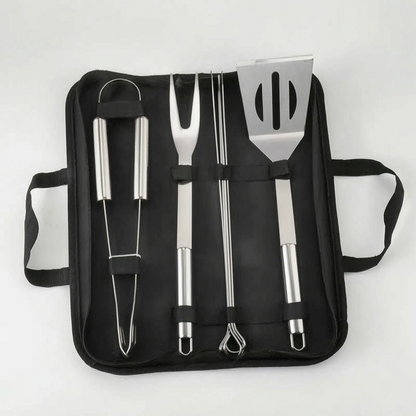 Tragbares Grillbesteck-Set - Grillora