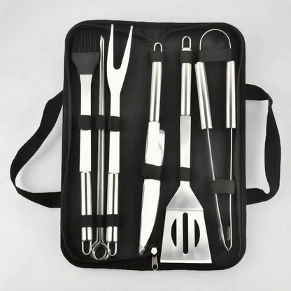 Tragbares Grillbesteck-Set - Grillora