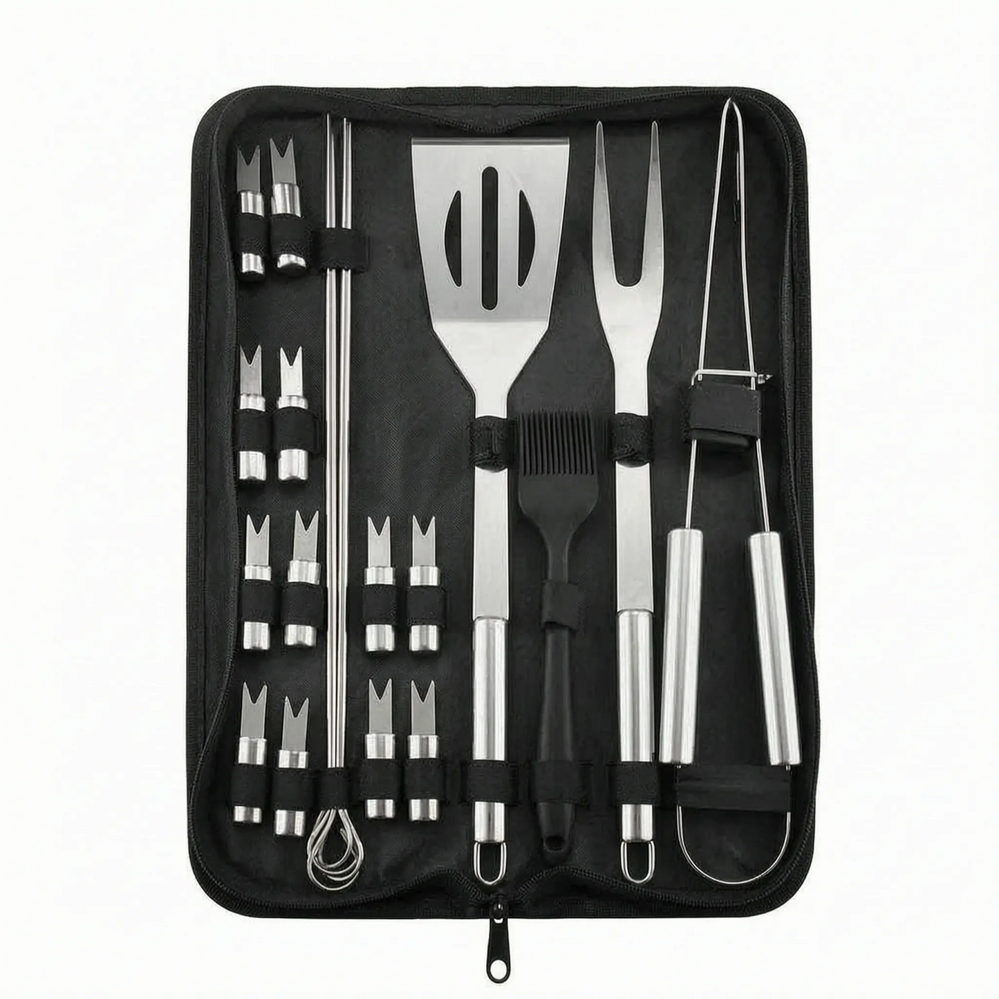 Tragbares Grillbesteck-Set - Grillora