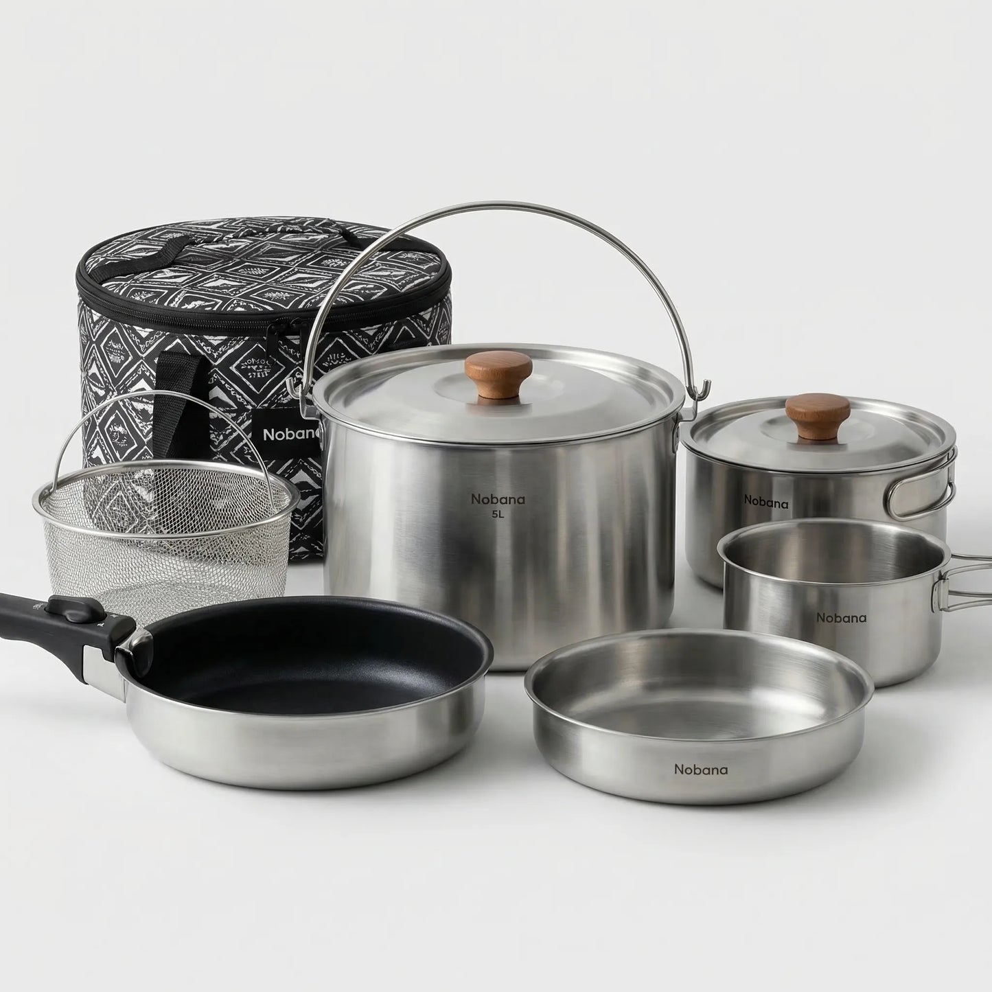 Tragbares Und Mehrteiliges Outdoor-Kochset -  Outvenco